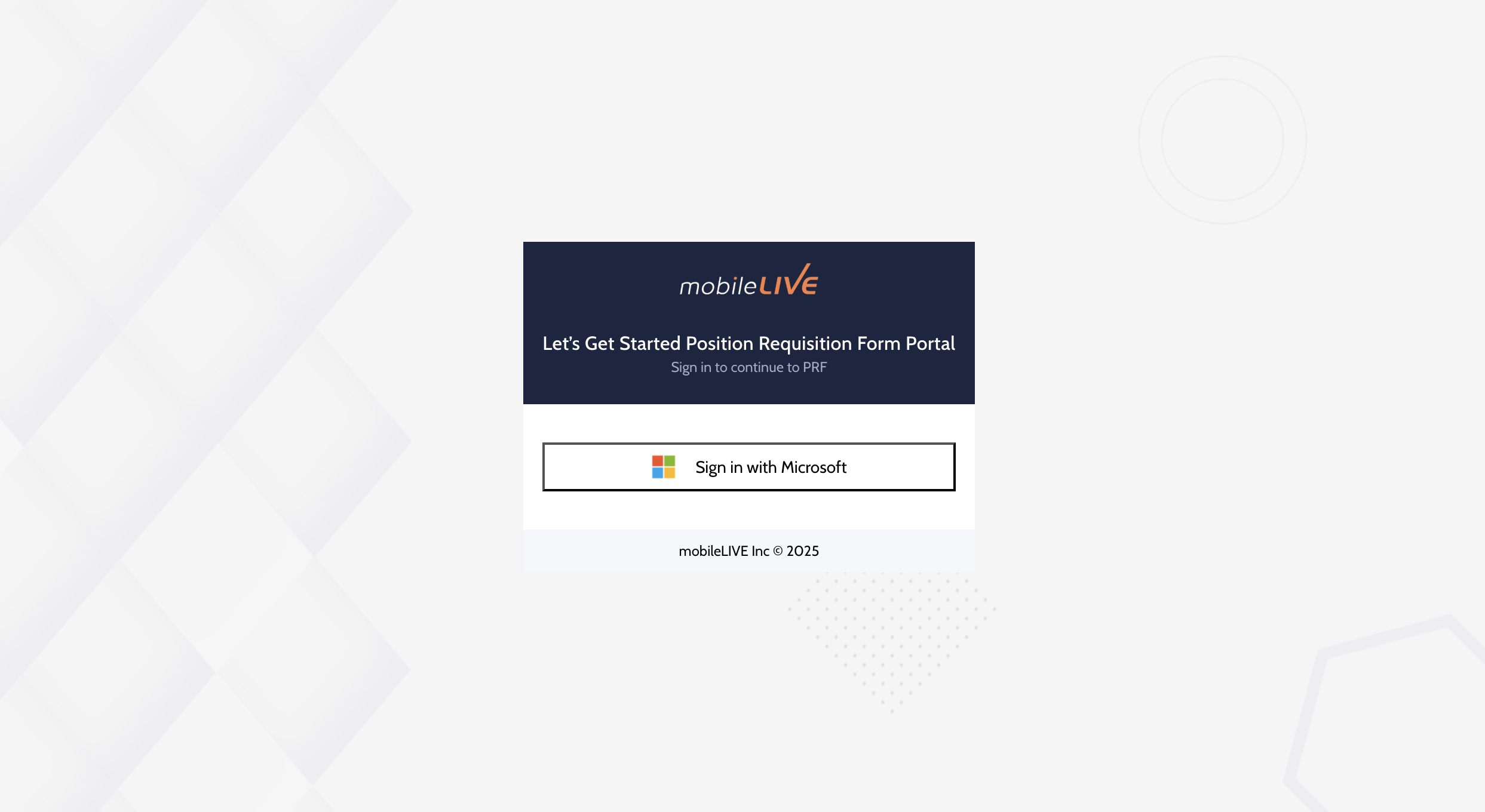 PRF Portal